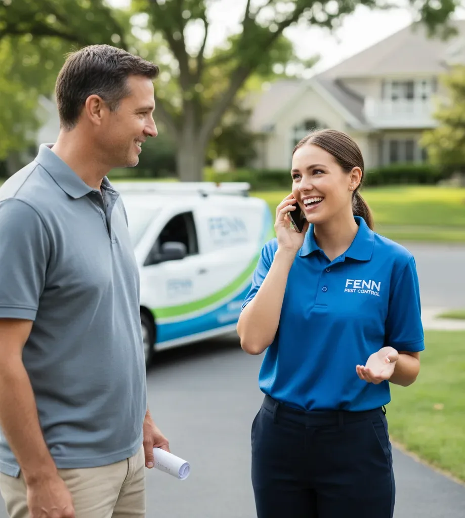 Fenn Pest Control customer support in East Hampton